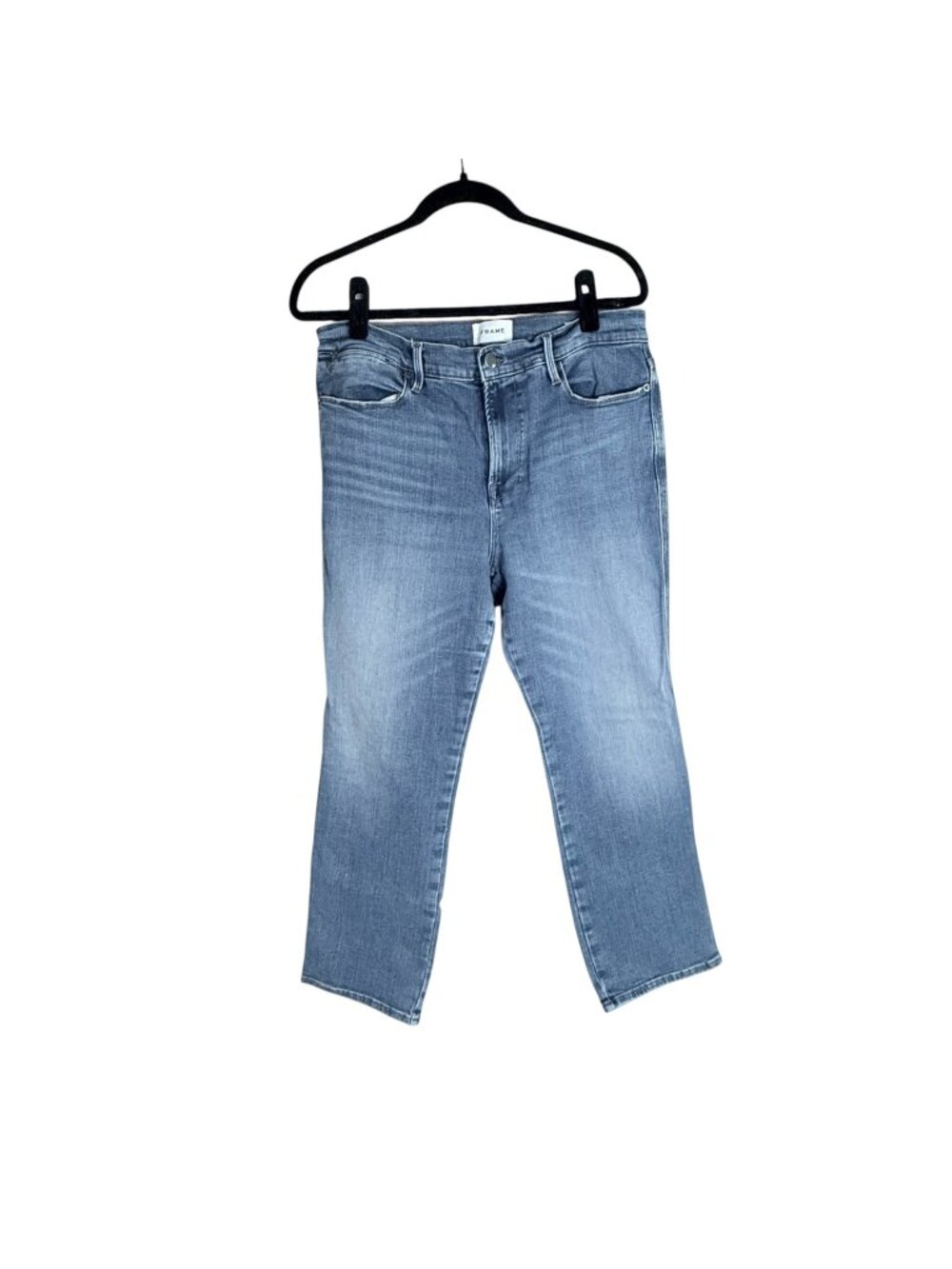 FRAME Le High Straight Light Wash Denim Jeans Womens Size 32